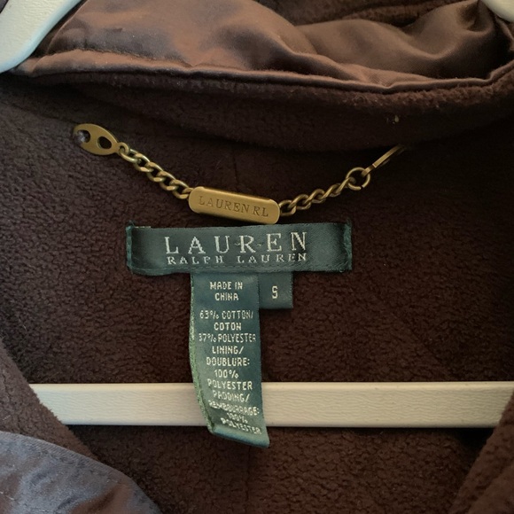 Lauren Ralph Lauren Dark Brown Women Size Small Outwear Jacket Coat Winter - Picture 3 of 5